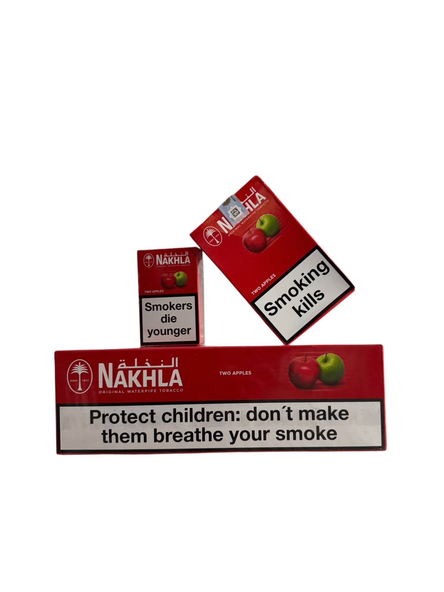Nakhla Two Apples shisha tobacco packets