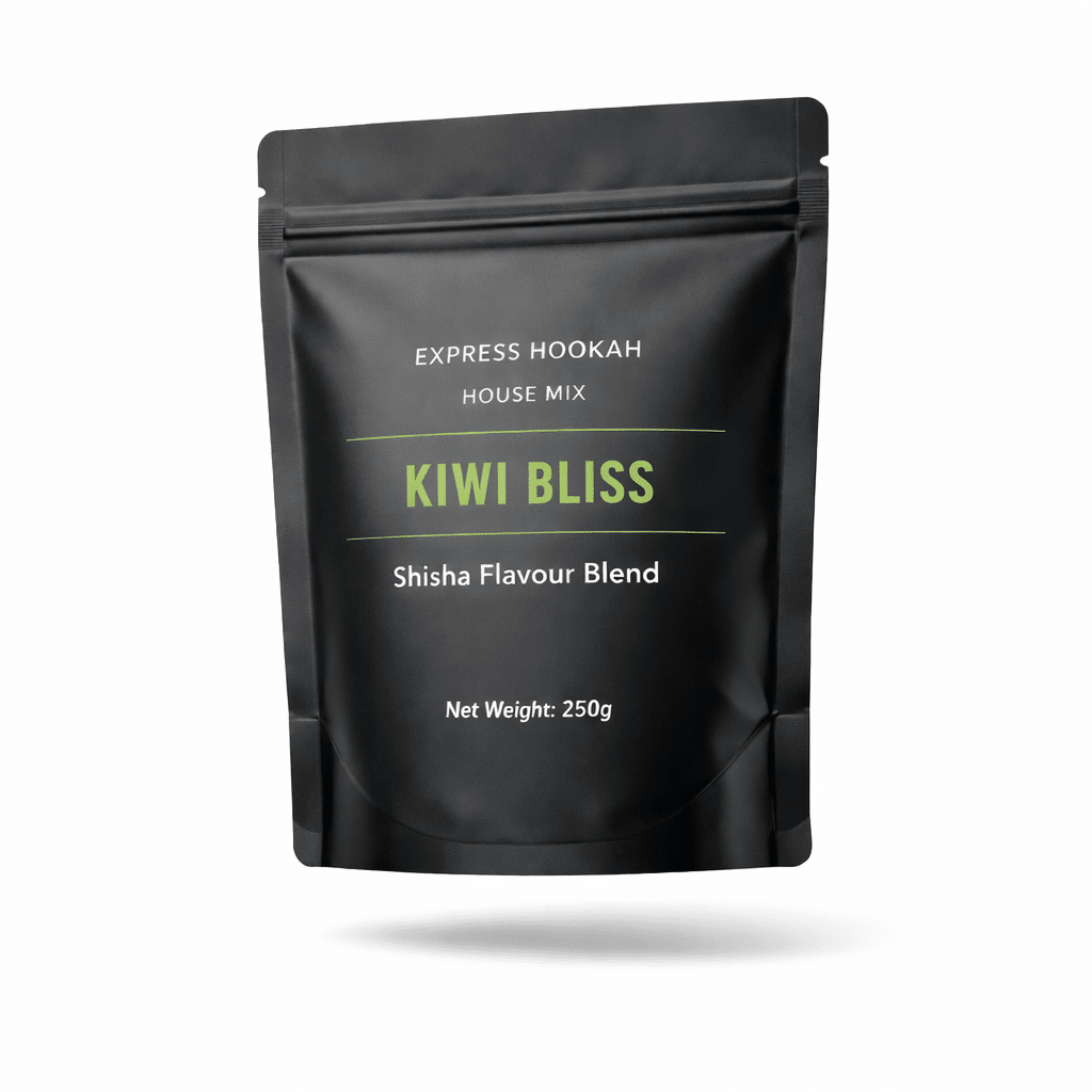 Kiwi Bliss 250g house mix shisha flavour by Express Hookah