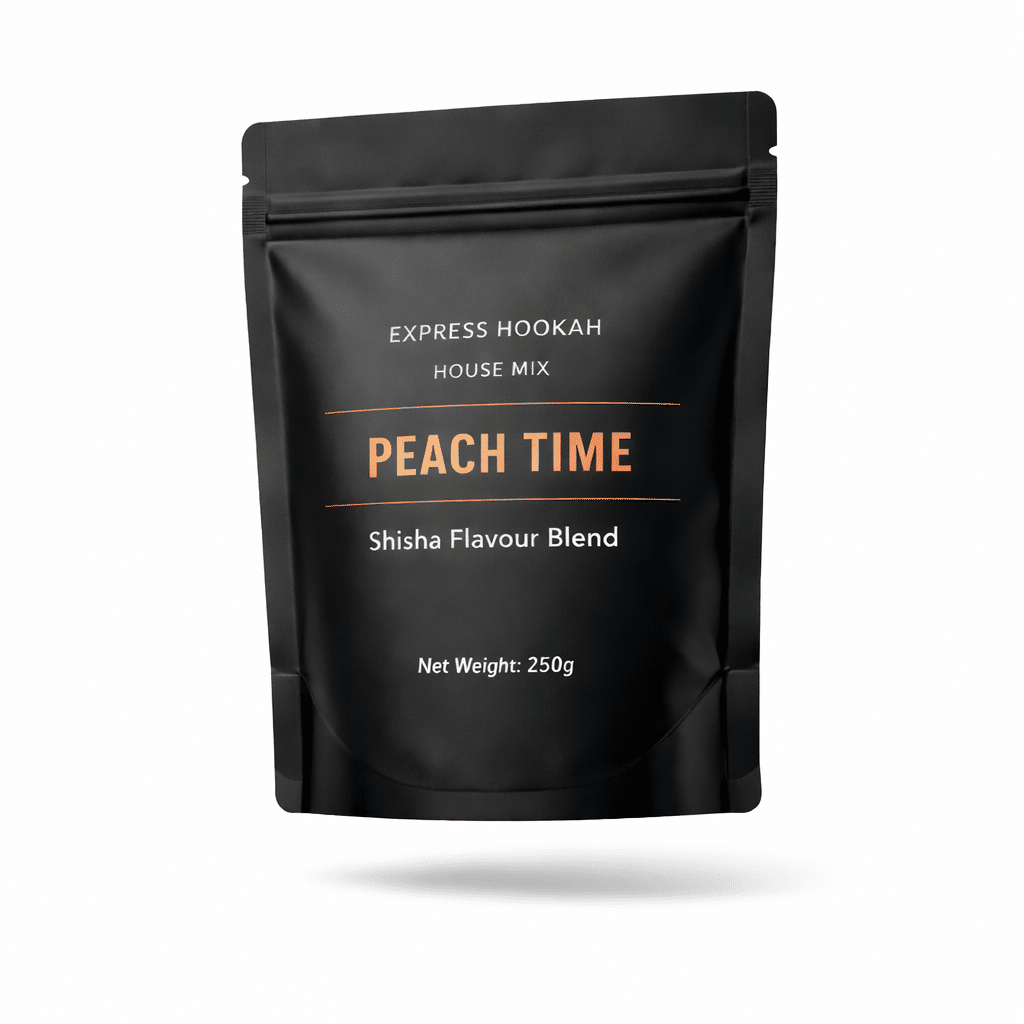 Peach Time 250g house mix shisha flavour by Express Hookah