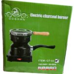 Electric charcoal burner