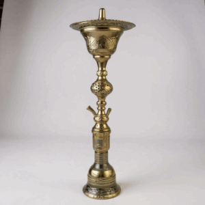 Khalil Mamoon traditional gold Egyptian hookah