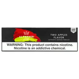 Al Fakher Double Apple shisha tobacco 10 x 50g carton packaging