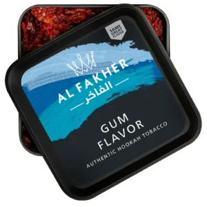 Al Fakher Gum Shisha Tobacco 1kg Tub premium hookah tobacco flavour