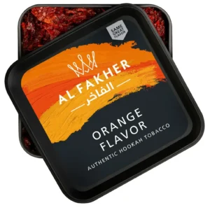 Al Fakher Orange Shisha Tobacco 1kg Tub premium citrus hookah tobacco flavour