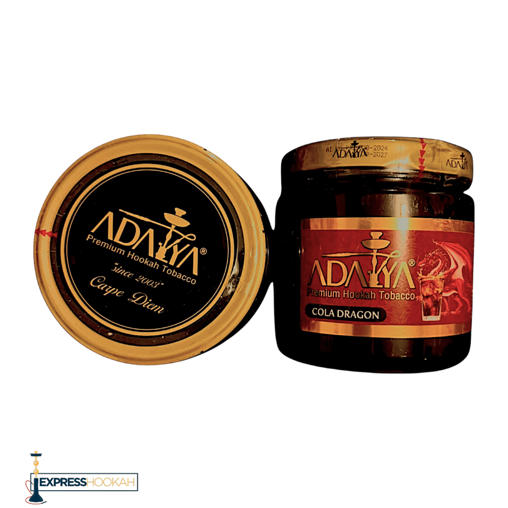 Adalya Cola Dragon 1kg tub available from Express Hookah