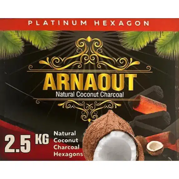 hookah coconut charcoal 2.5kg