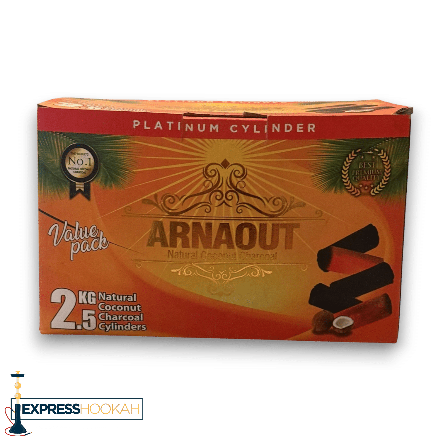 Arnaout 2.5kg charcoal logs