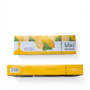 Mazaya Lemon with Mint Molasses 500g carton 10x50g packs