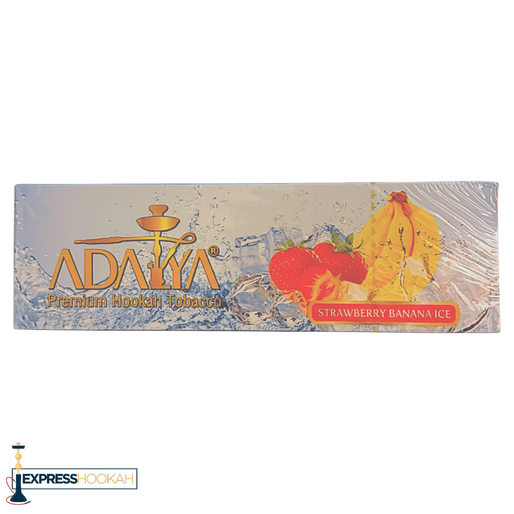 Adalya Strawberry Banana Ice shisha flavour packaging Australia